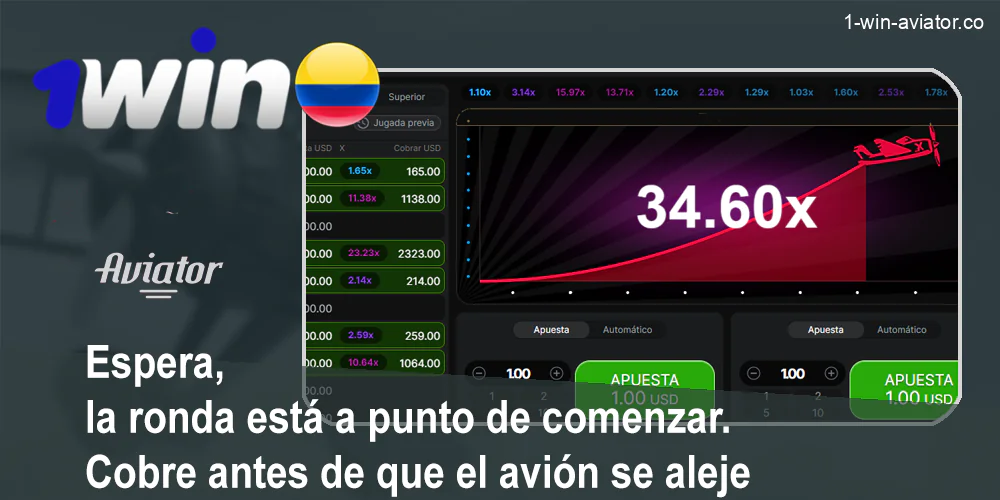 Inicie la ronda Aviator 1Win y reclame sus ganancias